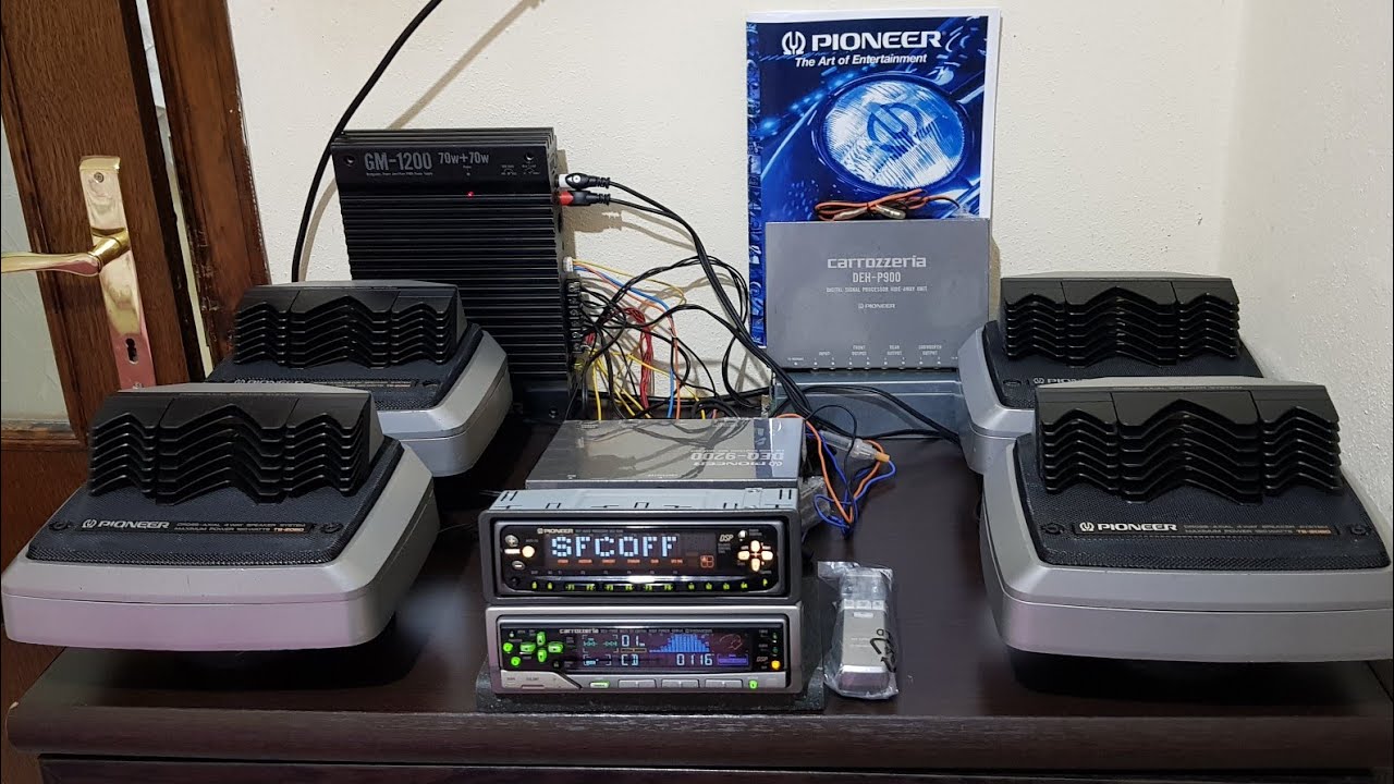 PİONEER  TS-2080 DEH-P900 DEQ-9200 Resital Nostalji eski seri JAPAN