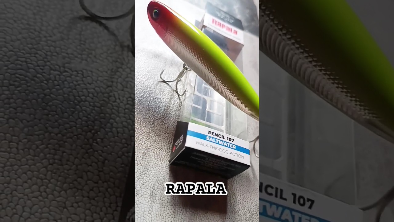 TopWater Pencil RAPALA  semoga cepat amis