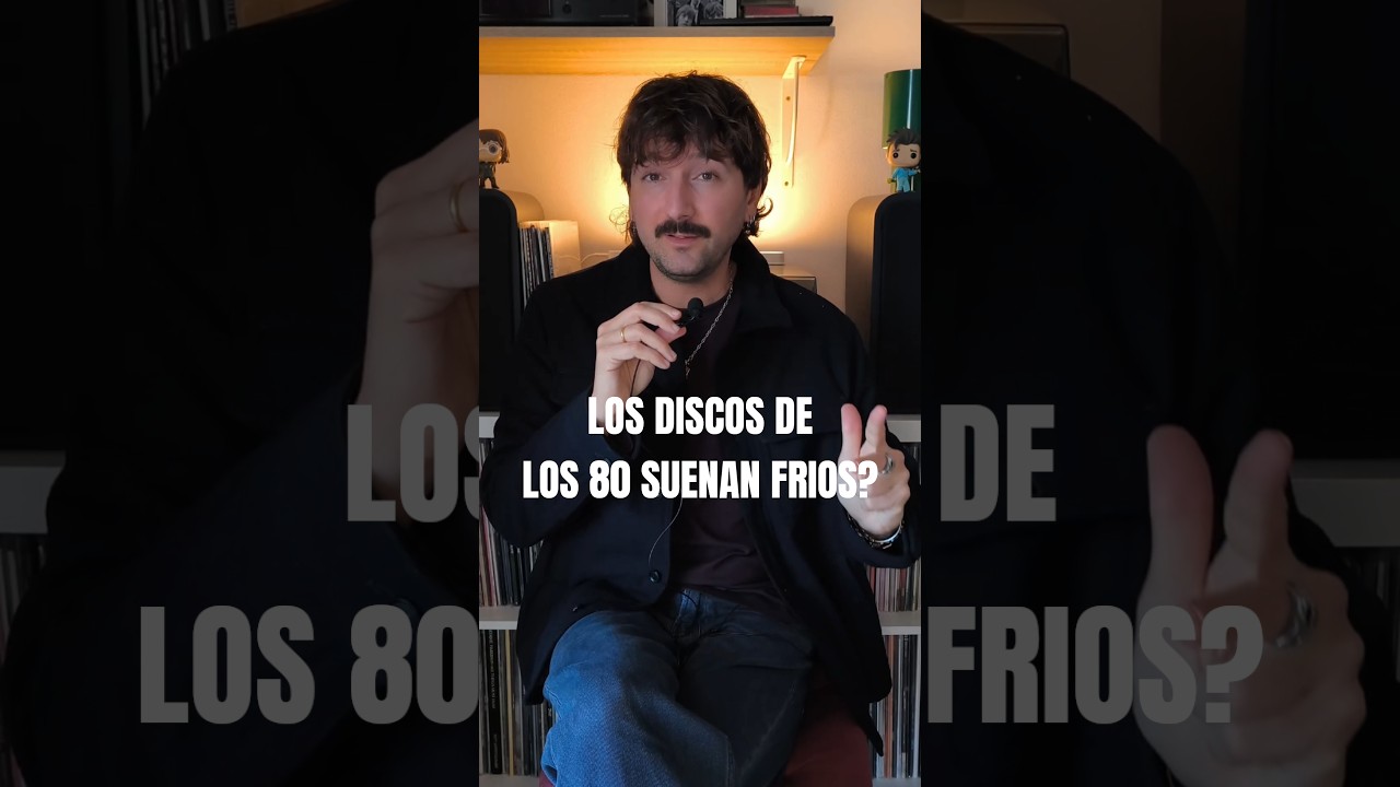 ¿Los discos de los 80s suenan fríos? 