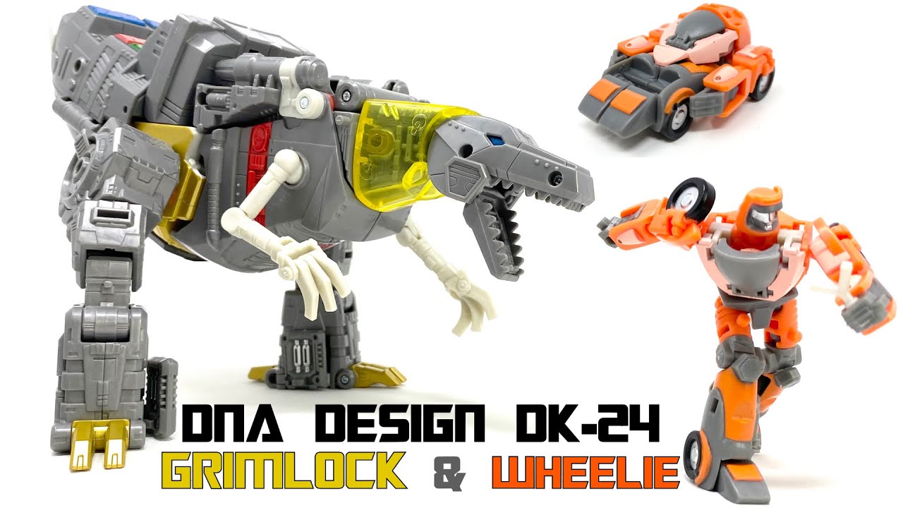 Обзор комплекта модернизации DNA Design DK-24 SS86 GRIMLOCK & WHEELIE