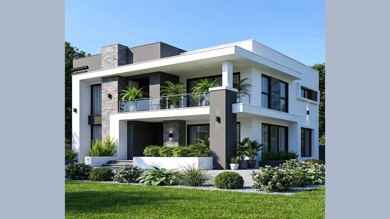 Modern Exterior Color and Design Mixes @homet13-r7m