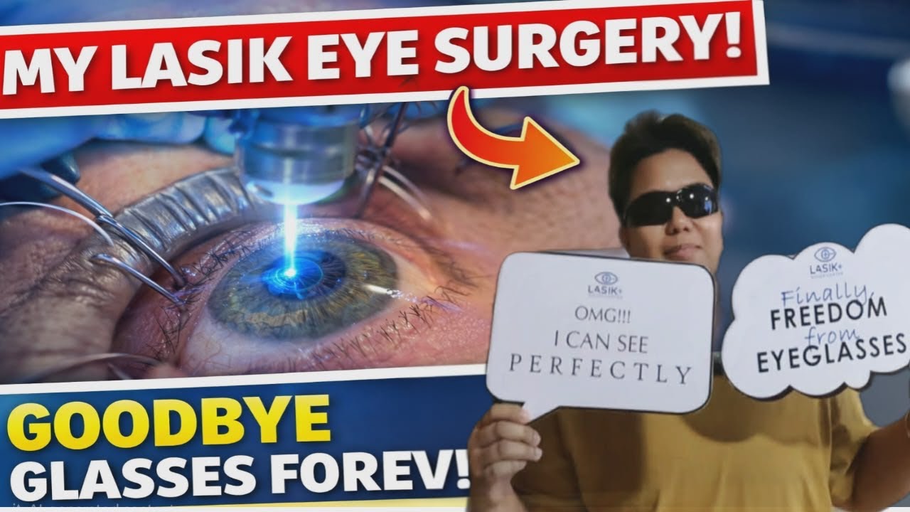 My LASIK TransPRK Surgery Vlog: From BLURRY to HD Vision | AikandVeauw