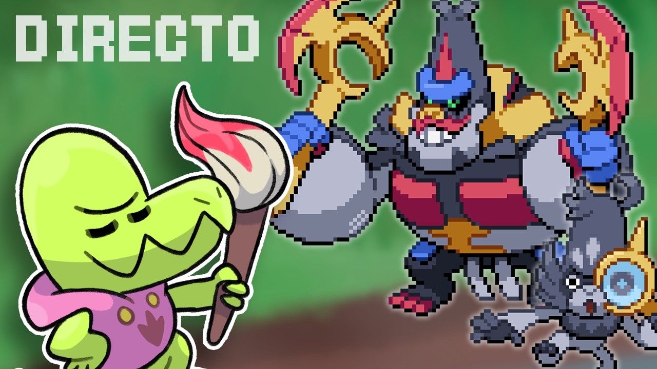 HACIENDO GRÁFICOS DE POKÉMON ARMONÍA! DIRECTO!