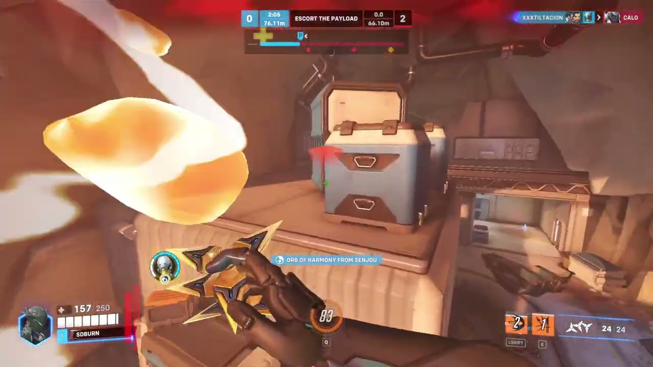 Overwatch 2 Genji God ShadowBurn Intense Genji Gameplay