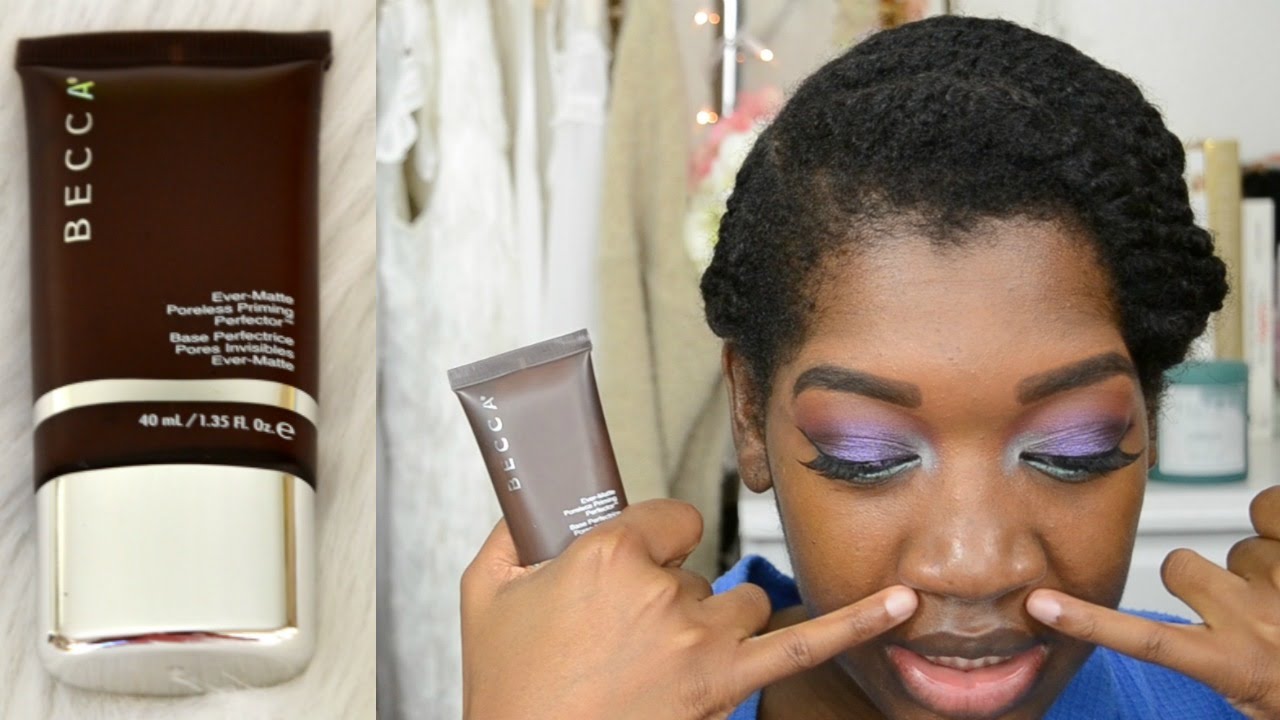 Becca Ever-Mattte Poreless Priming Perfector Review (BEST PRIMER FOR OILY SKIN AND LARGE PORES)
