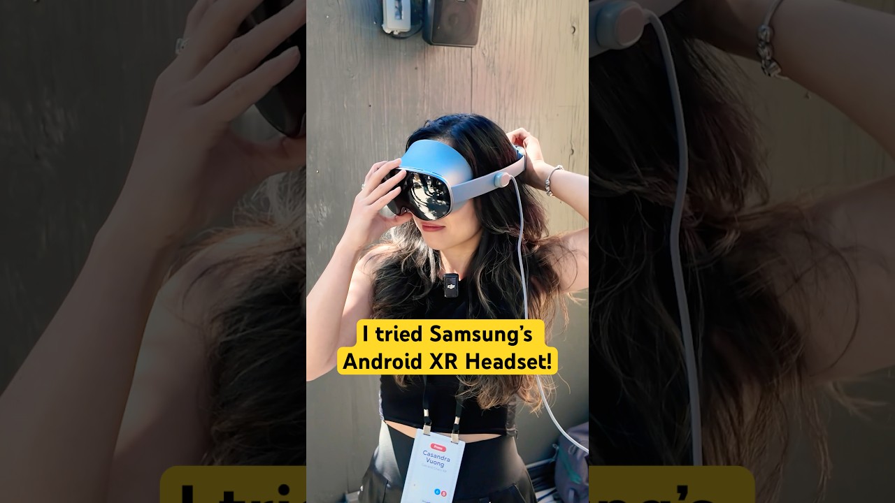 I Tried Samsung&rsquo;s AI XR Headset and It Knows Everything