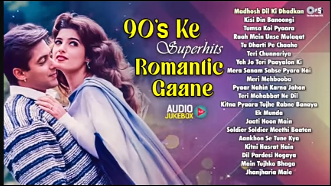 90's Ke Superhits Romantic Gaane | Bollywood Hindi Songs | HIndi Sadabahar Bollywood Jukebox
