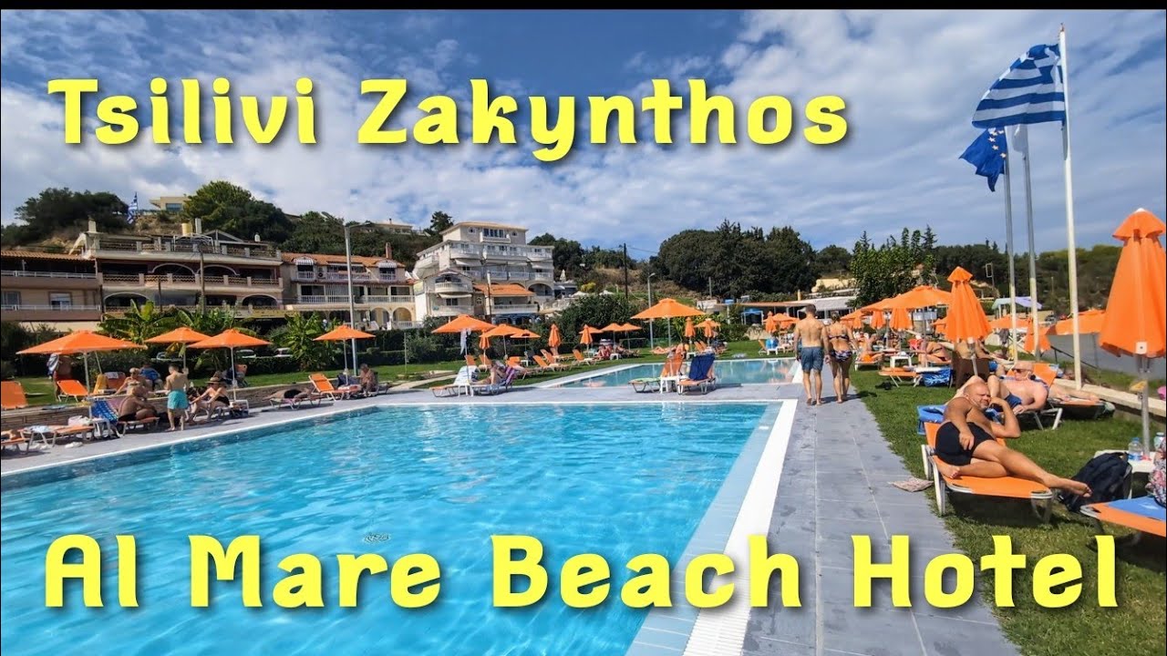 Experience Ultimate Luxury At Al Mare Beach Hotel In Zakynthos, Tsilivi!