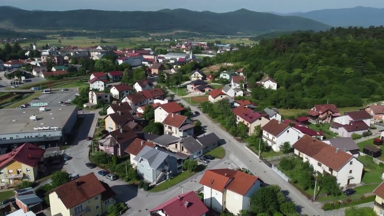 Otočac (Croatia / Chorvatsko)  * drone * aerial