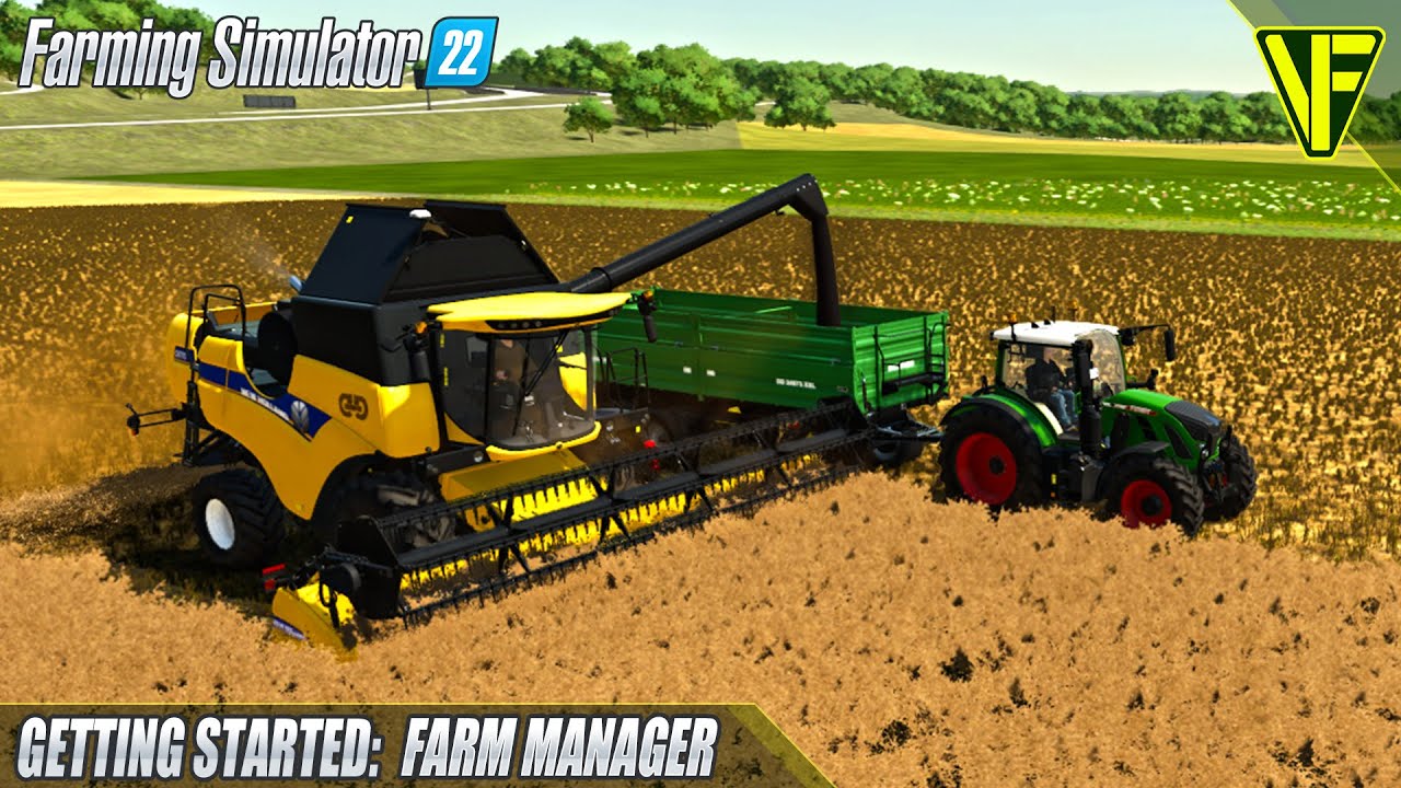 Get started as a FARM MANAGER in FARMING SIMULATOR 22