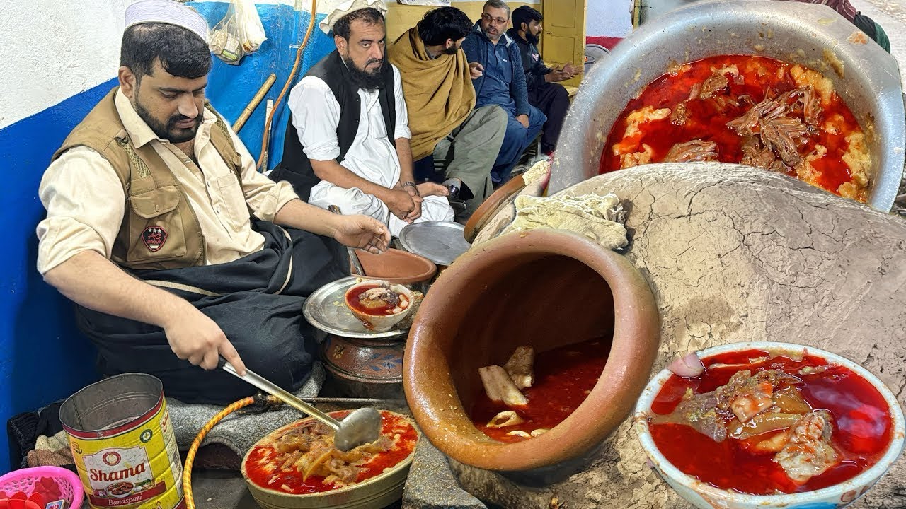 Famous Sher Muhammad Siri Paye Recipe | 200 KG SIRI PAYE Recipe | Heads & Legs Fry | Subah Ka Nashta