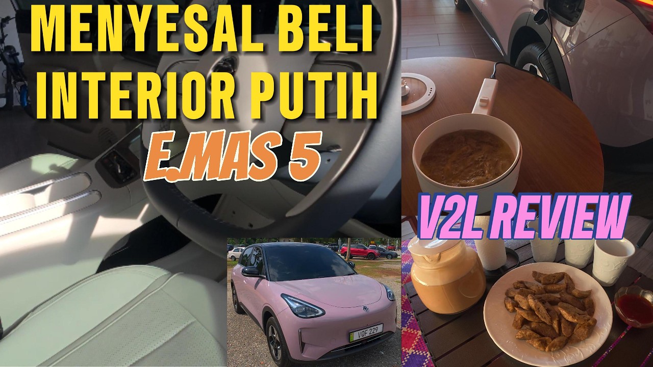 “MENYESAL BELI EMAS 5?” Review V2L Masak Keropok Lekor… + Interior Putih (Tak Menyesal Rupanya)