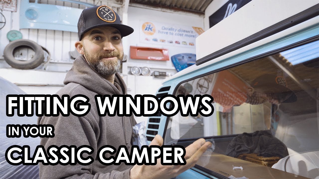 How to fit windows in your classic camper using Claytonrite window rubbers