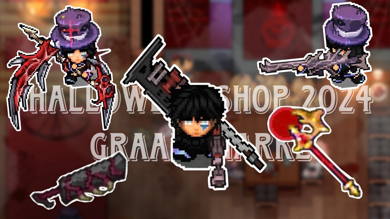 Showcasing 5 Items from Halloween Shop??!! || Graal Online Era