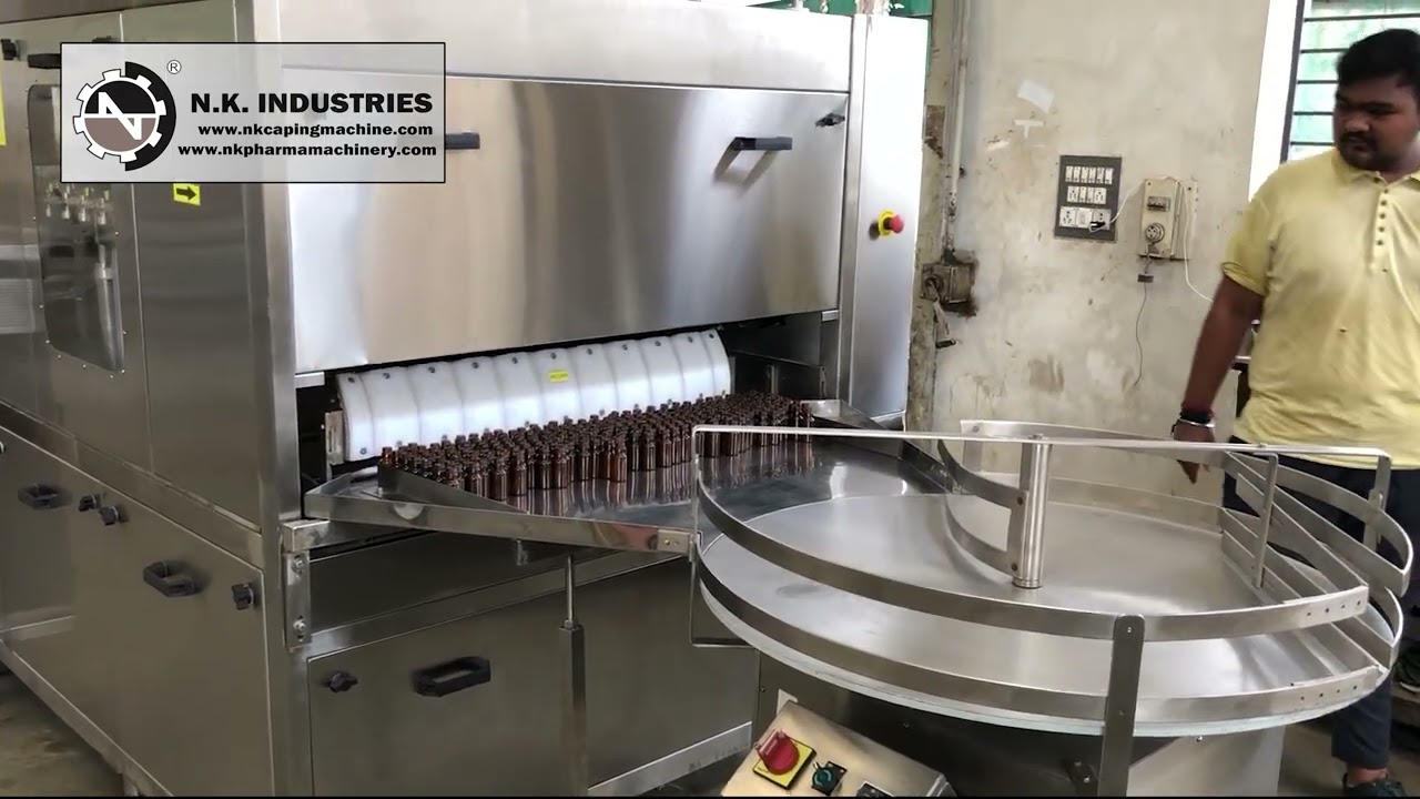 Automatic Linear Type Bottle Washing Machine | High-Speed Cleaning Solution