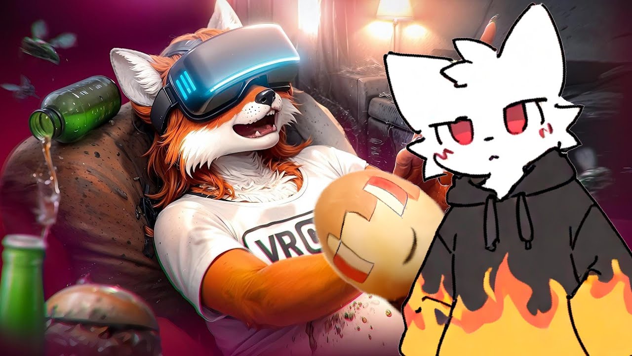 ДЕНАЗ СМОТРИТ: VR CHAT — ЛОГОВО ФРИКОВ И PDF