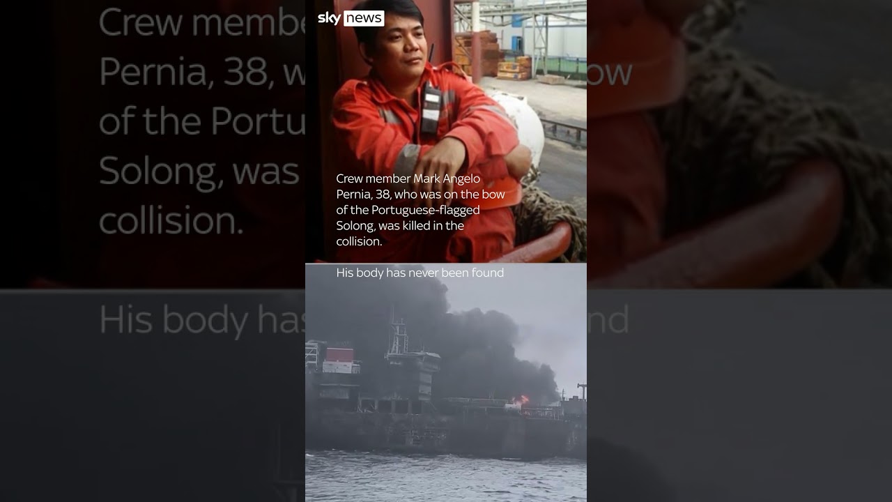 Fatal North Sea crash captured on CCTV