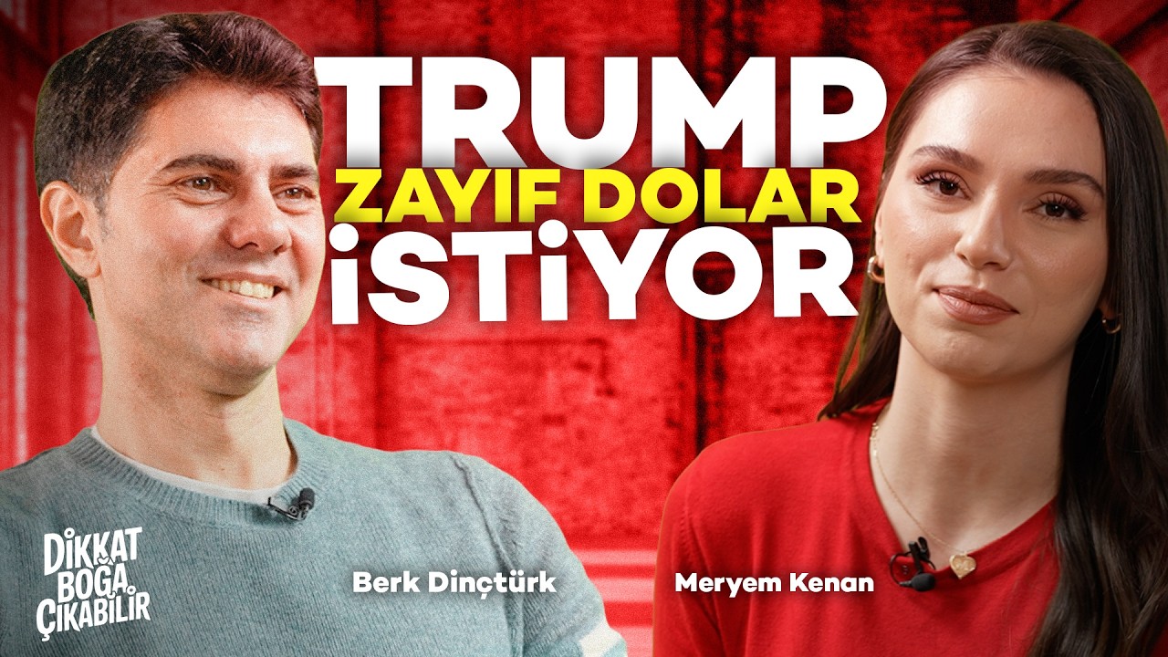 Berk Dinçtürk: 38 Trilyon Dolar Borç Varken Doların Değerlenmesine İzin Vermezler! | Meryem Kenan