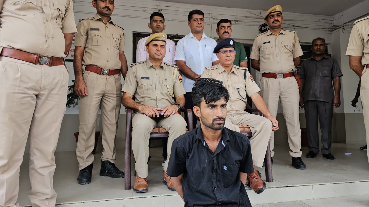 बाड़मेर में 4 साल से फरार तस्कर ठाकराराम को पुलिस ने निंबाहेड़ा से किया गिरफ्तार ll