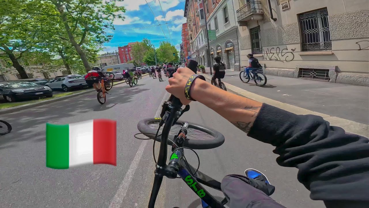 REAL TRAFFIC IN MILAN RIDEOUT🇮🇹🍝