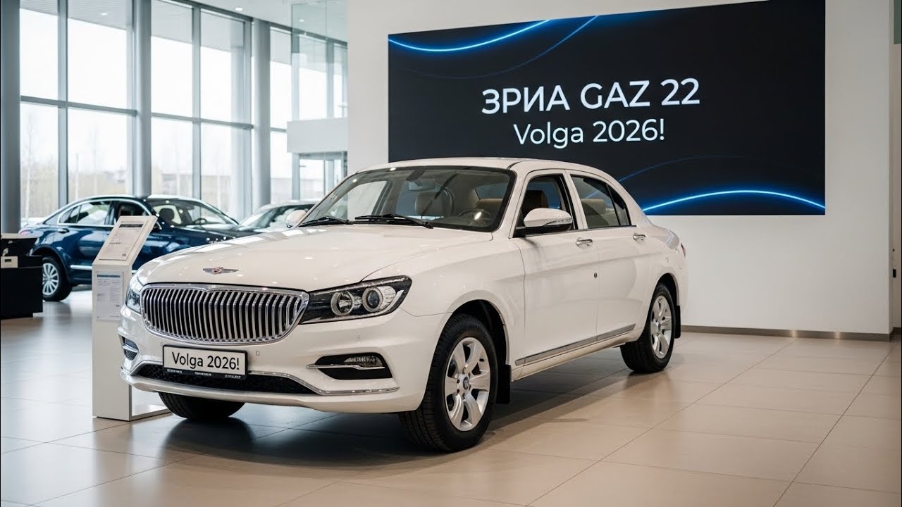 GAZ 22 Volga 2026 — Возвращение Иконы Советского Автопрома