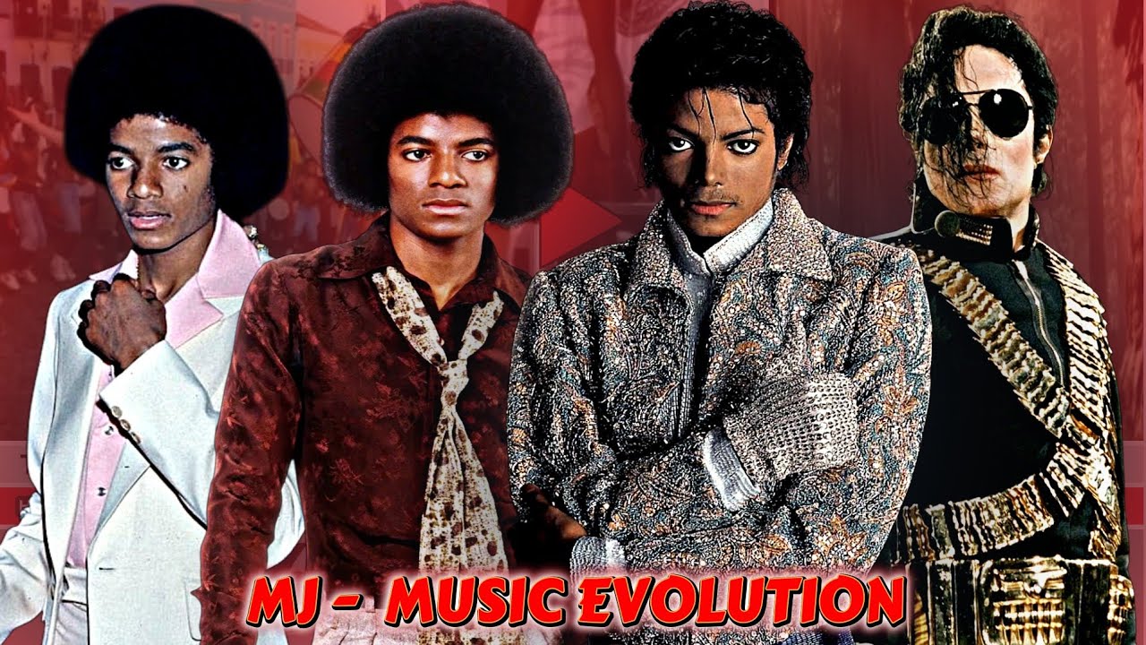 Michael Jackson's Music Evolution From 1976 to 2003