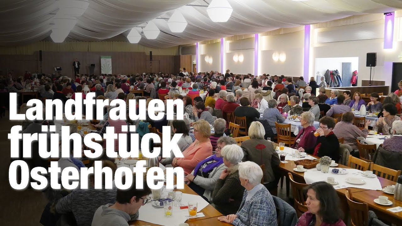 Landfrauenfrühstück in Osterhofen