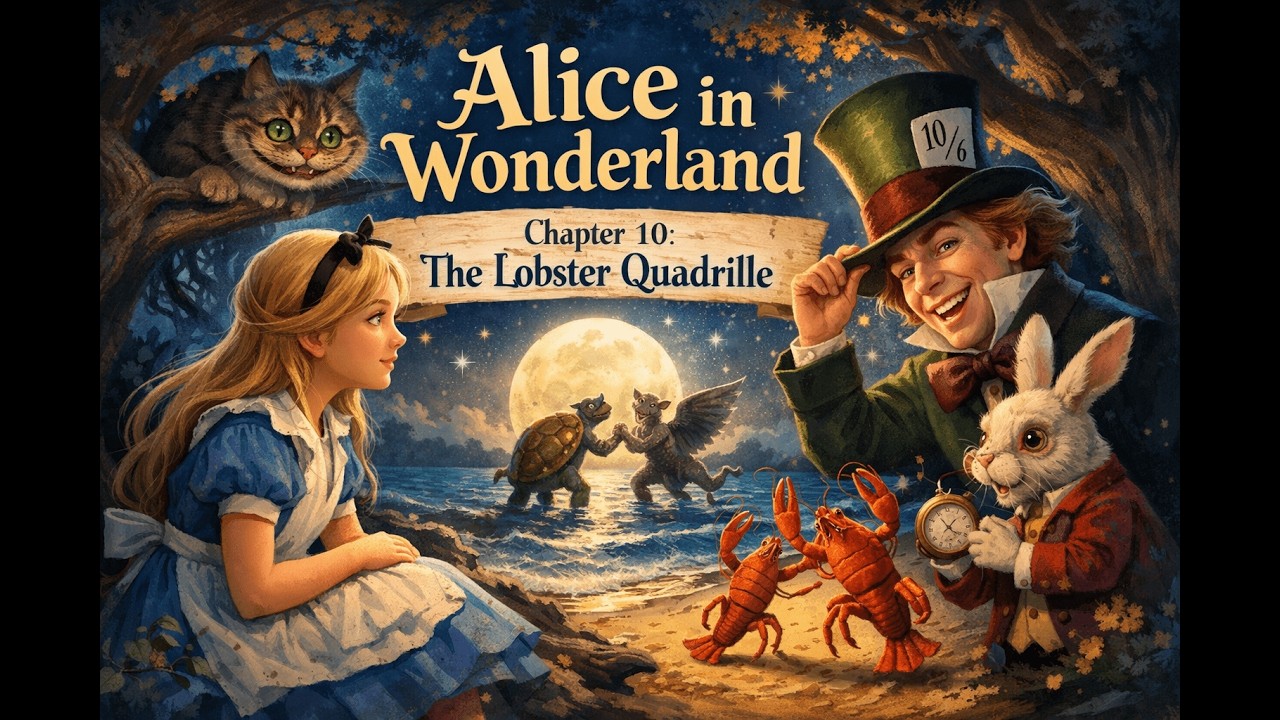 Alice in Wonderland – The Lobster Quadrille | A Strange Dance Under the Sea 🌊🦞