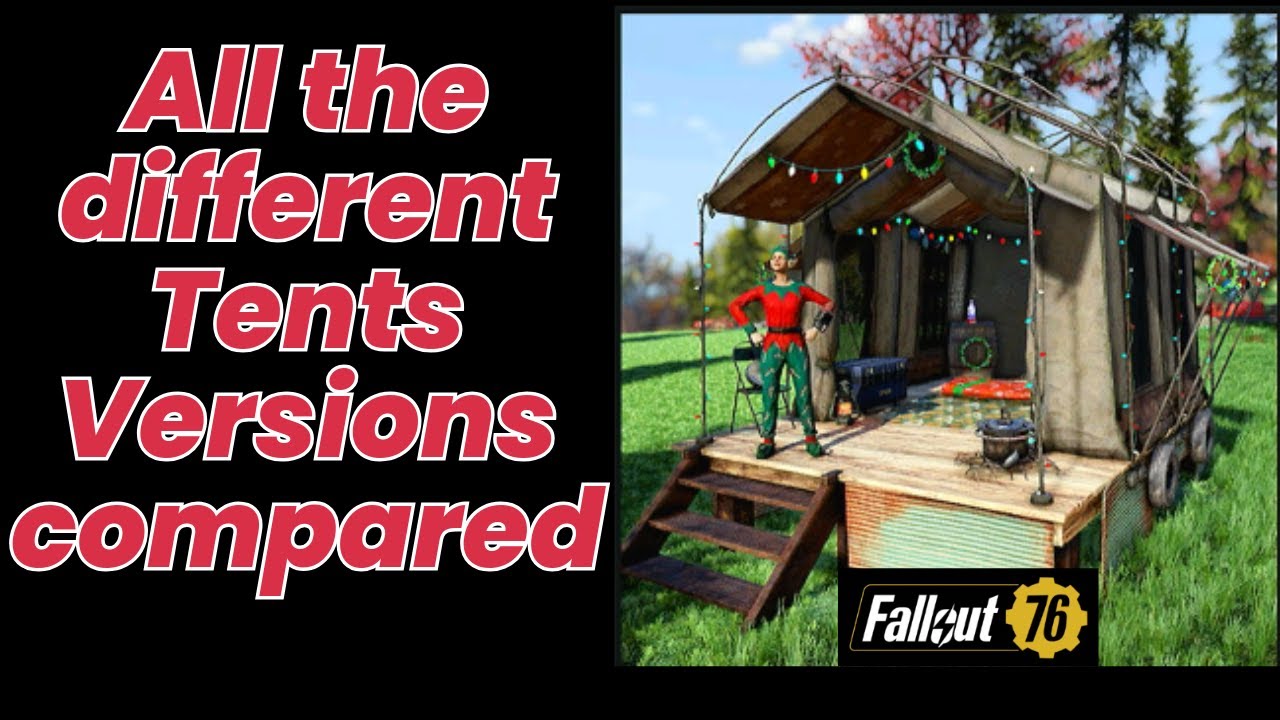 Survival Tent differences in Fallout 76 explained #fallout76 #fo76