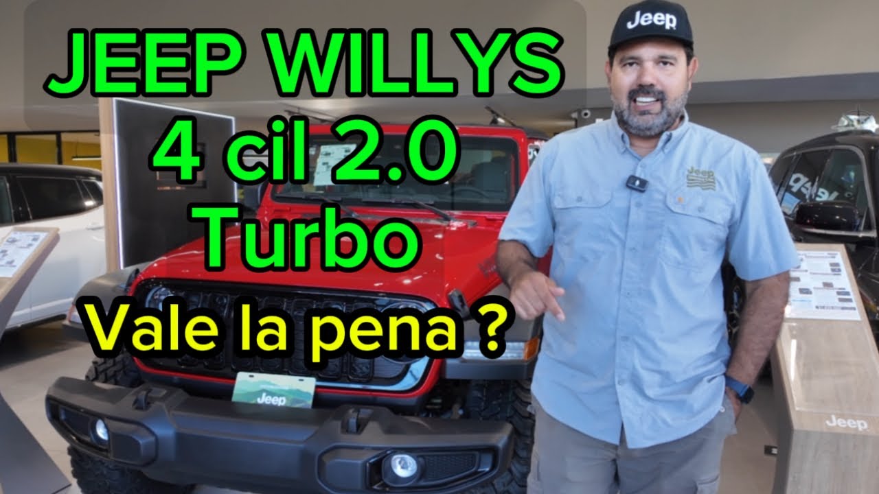 Probamos el Jeep Willys 4 cilindros 2.0 turbo 2024