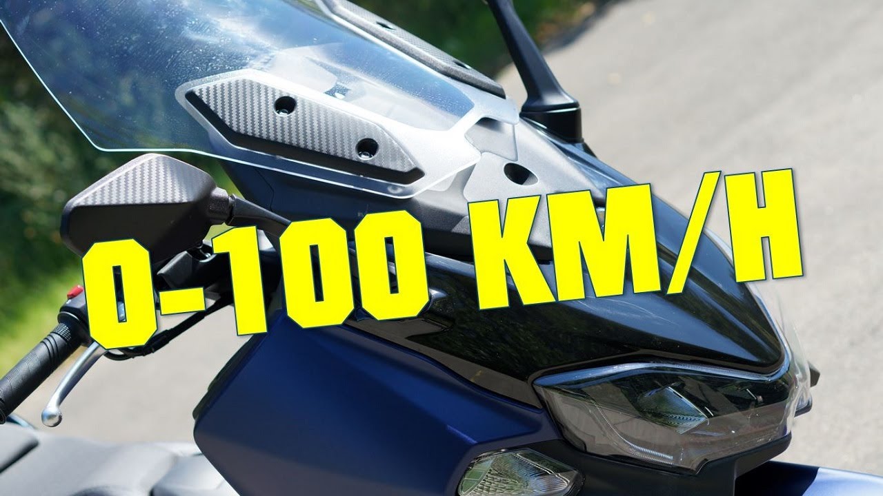 SYM Maxsym TL500 0-100 KMH 0-60 MPH