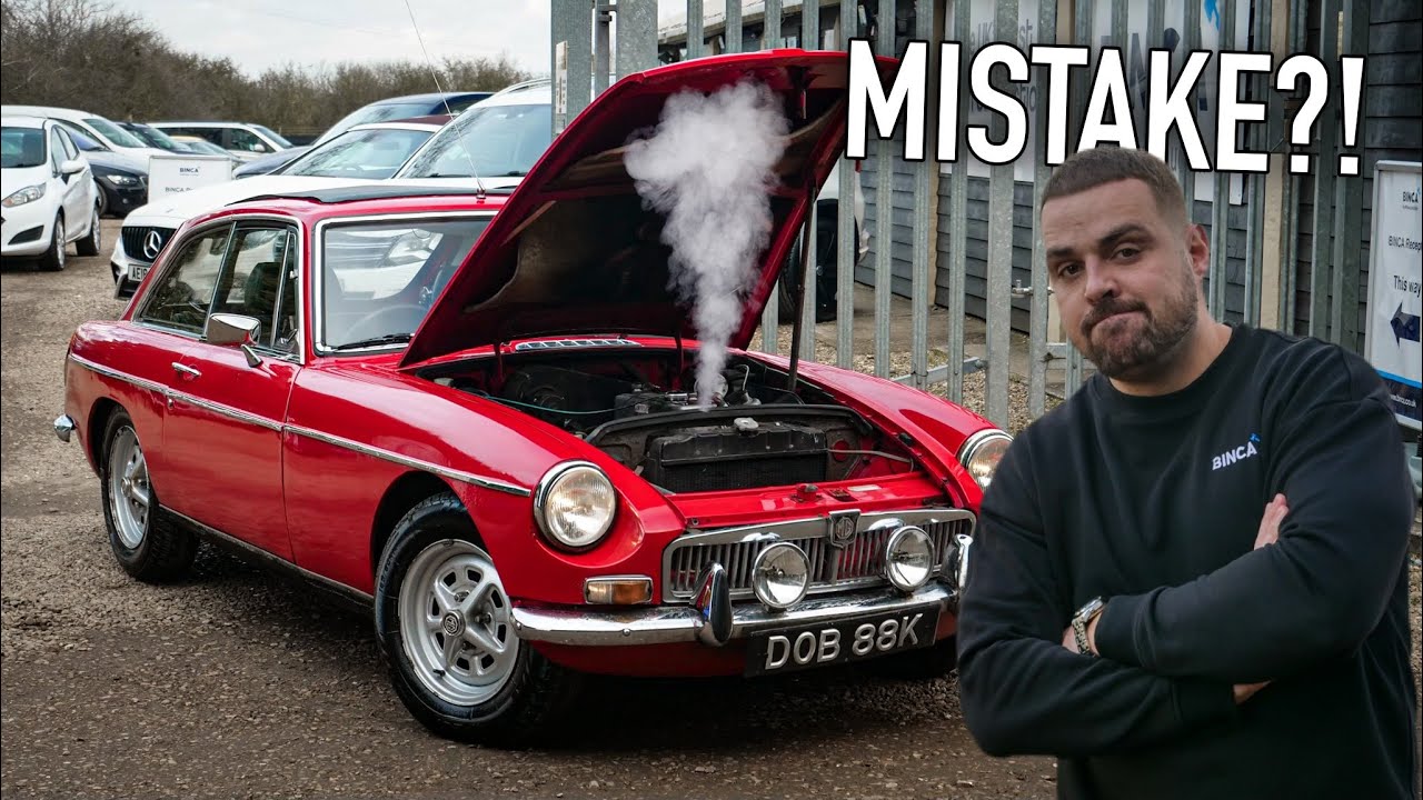 I BOUGHT AN OLD MGB GT!
