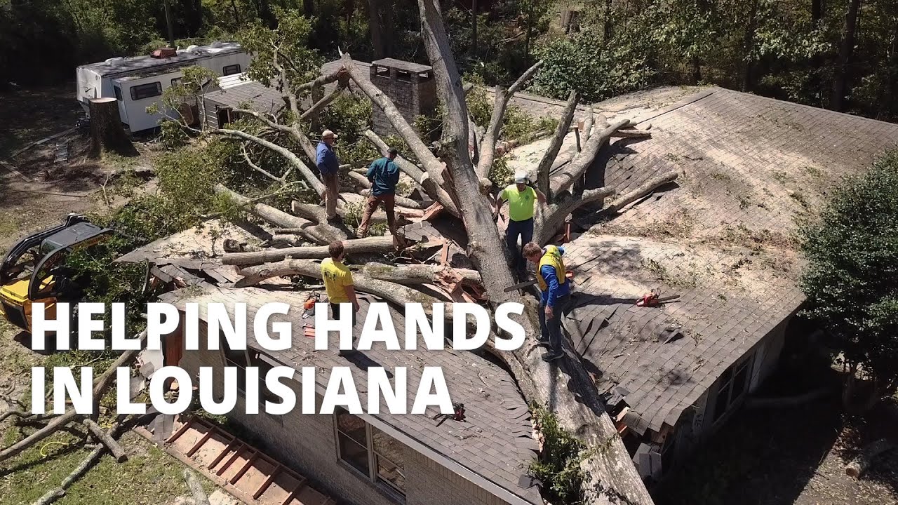 Helping Hands Work Over Holiday Weekend to Provide Relief in Louisiana