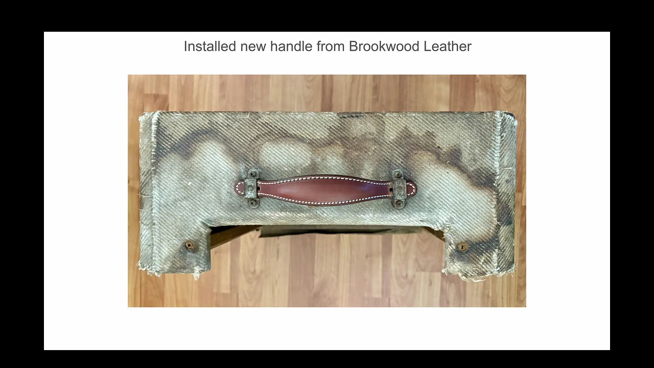 1957 Tweed Harvard Restoration