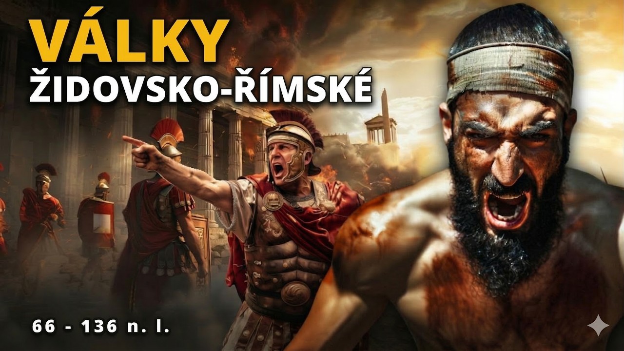Historie Římské říše: Krvavá židovská povstání a zničení Jeruzaléma