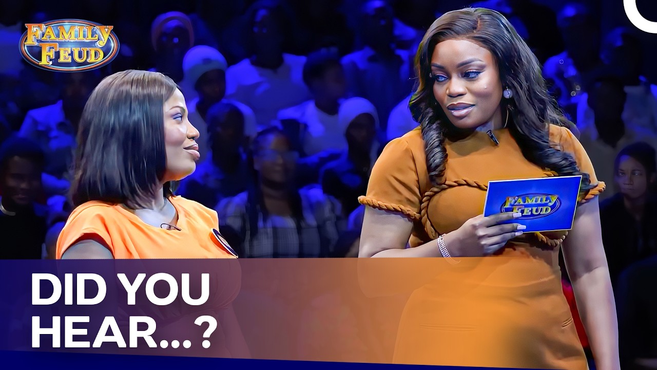 An ABSURD Fast Money Answer FREEZING Bisola | Family Feud Nigeria