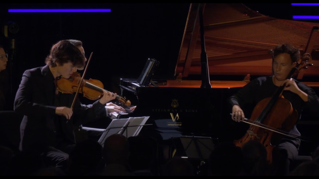 Alexey Shor's Piano Trio No 1 (in Bm) performed by Daniel Lozakovich/Edgar Moreau/Dmitry Shishkin