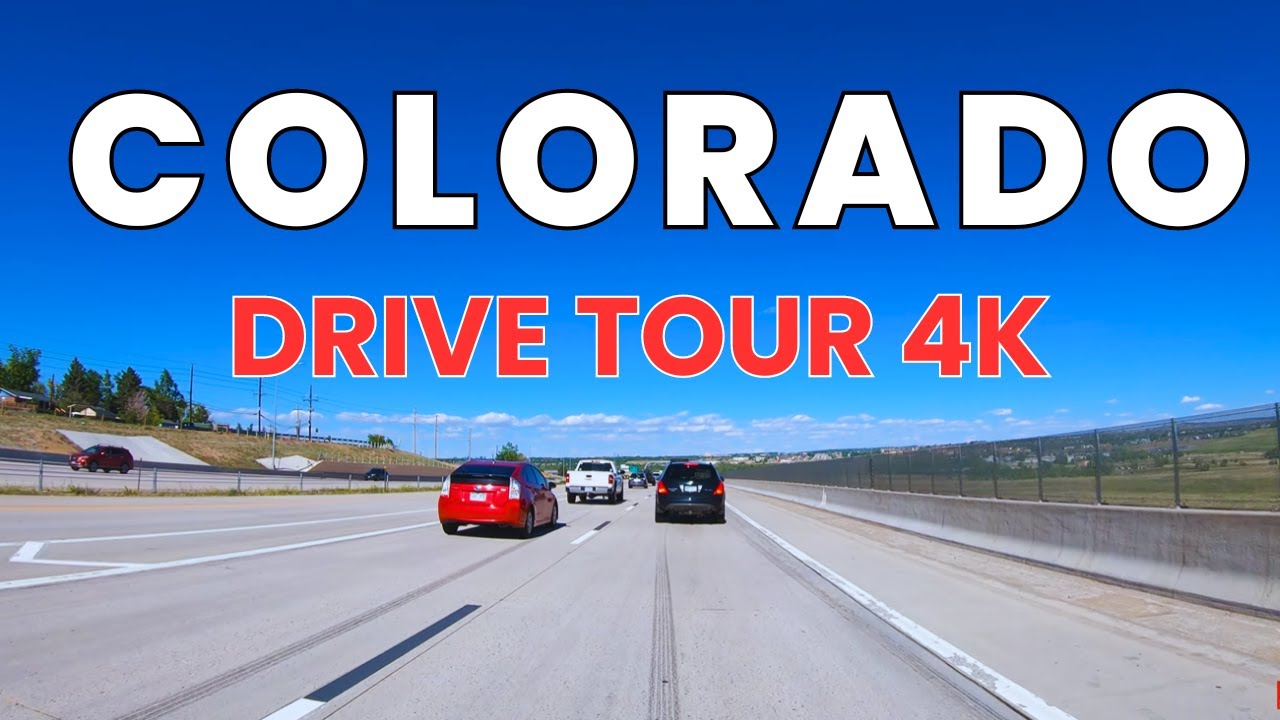Driving Tour in 4K HDR | Denver, Colorado | Explore C-470 Freeway | Scenic Drive Experience | USA
