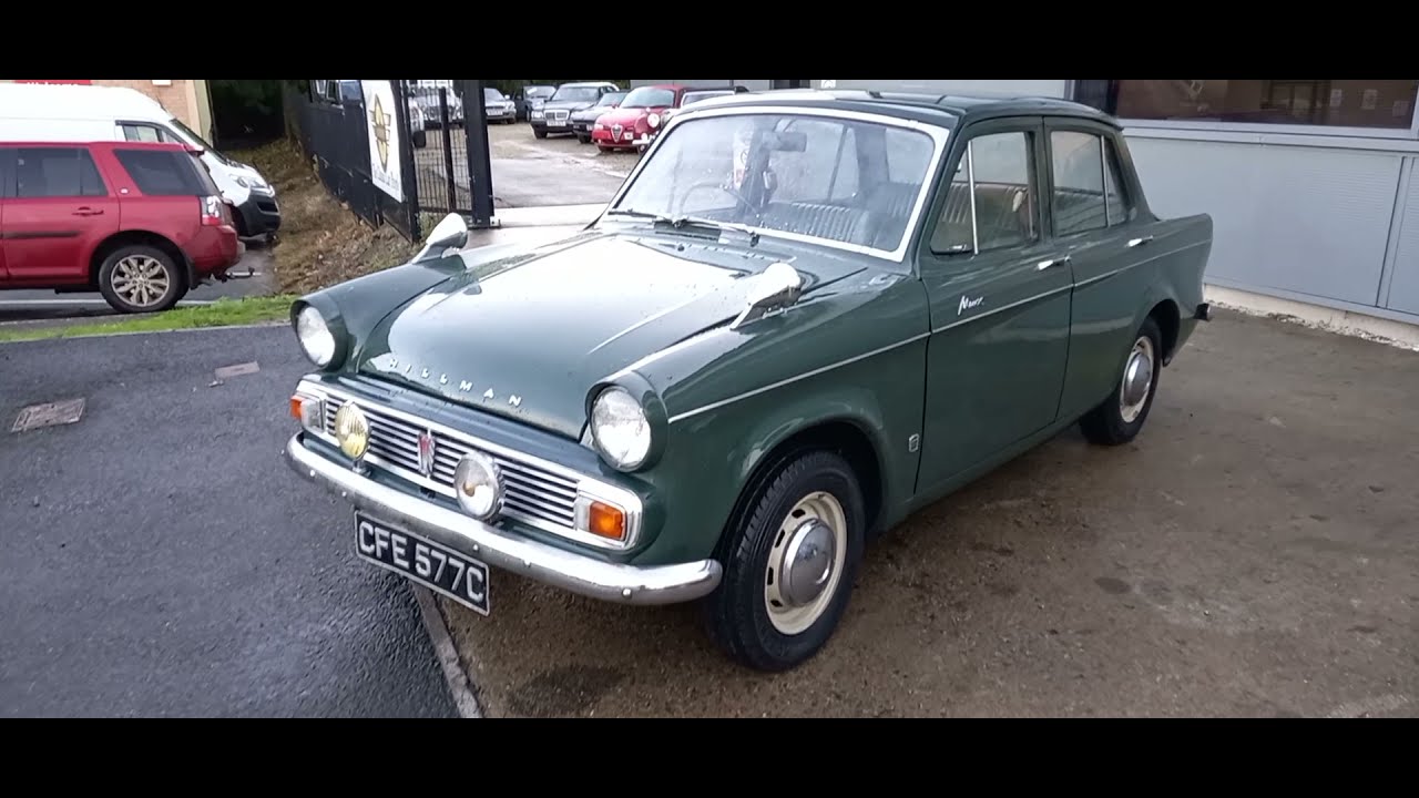 1965 HILLMAN MINX | MATHEWSONS CLASSIC CARS | 12TH & 13TH NOVEMBER