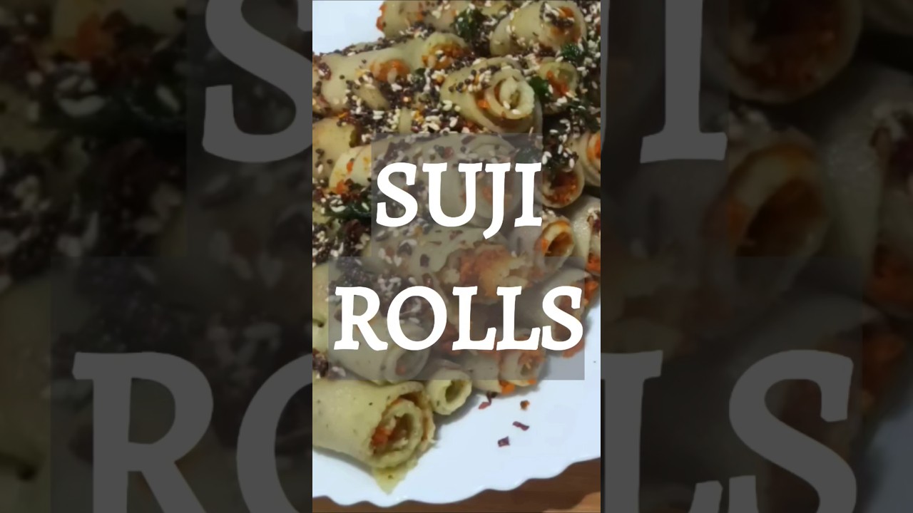Suji Rolls || सूजी रोल || Neelam Ki Cooking Diary #shorts #sujiroll #rollsrecipe #sujirecipe