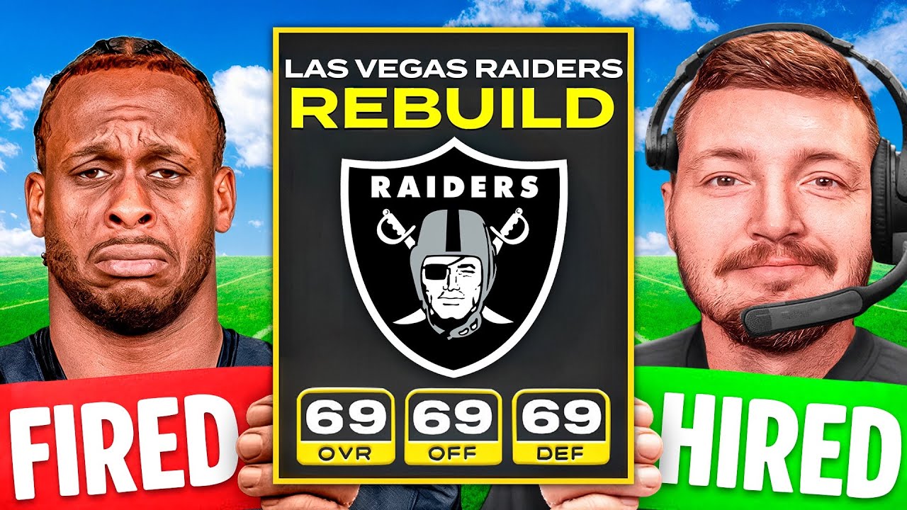 I Rebuild the Raiders...