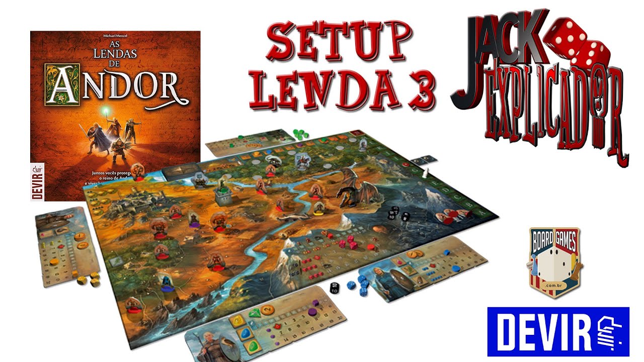 Jack Explicador - As Lendas de Andor - Setup