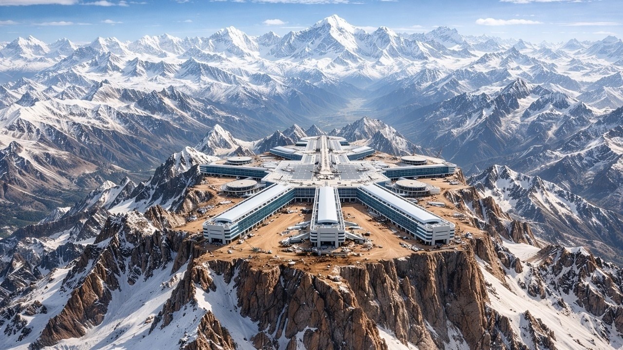 Китай сровнял более 400 гор, чтобы построить этот мега-проект. |Мир Без Лиц