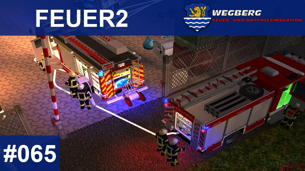 EM4 WEGBERG V8 BETA 🚒 [#065] 📟[FEUER2] Brand bei der M&H Holzhandlung [LET'S PLAY]