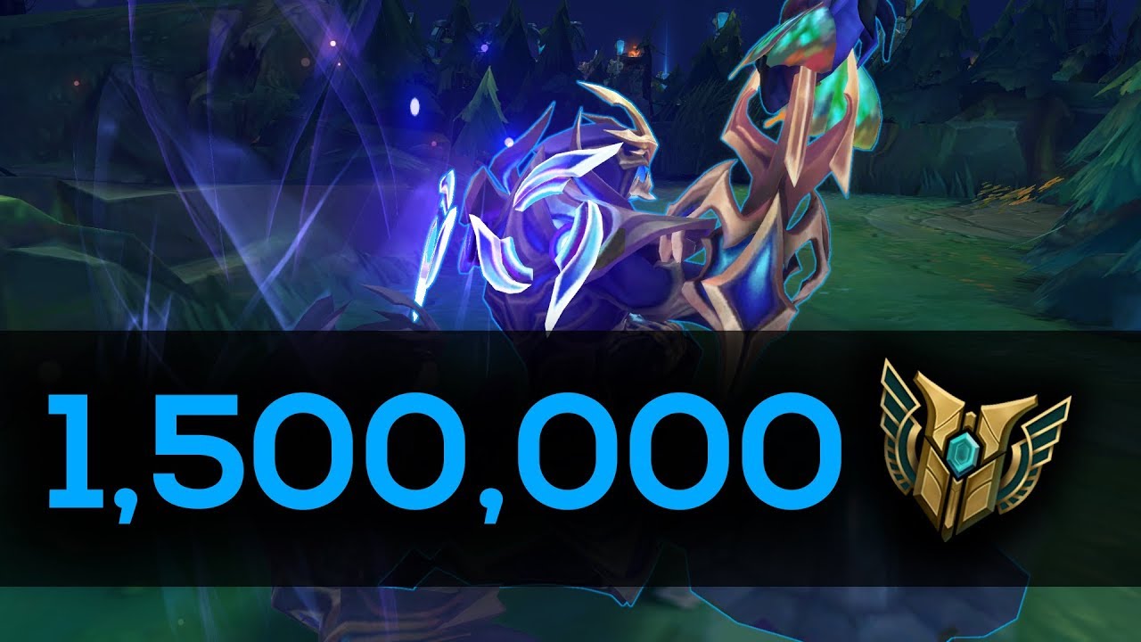 ROAD TO 1,500,000 MASTERY POINTS ON ZED