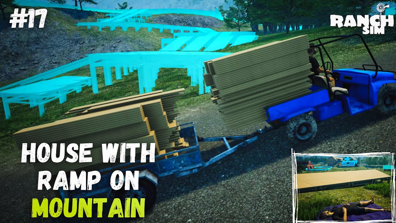 STARTED BUILDING CUSTOM LUXURY HOUSE WITH CAR PARKING | RANCH SIMULATOR PART 17 IN HINDI