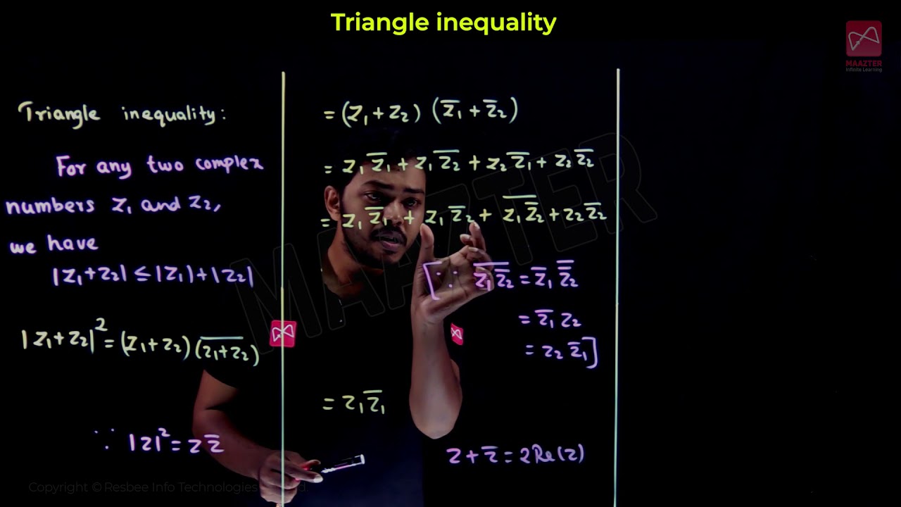 Free Live Class |Triangle inequality | Complex Numbers | Maths 12th class