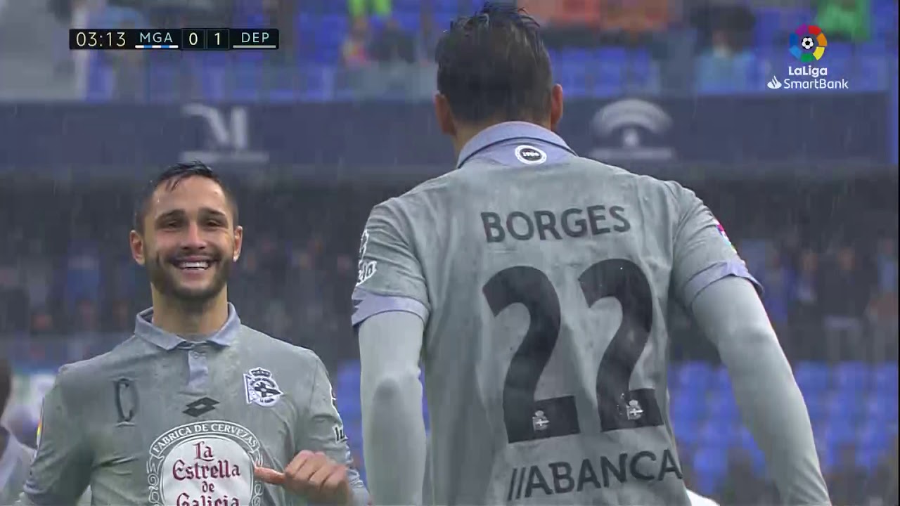 Málaga CF 4 - 3 RC Deportivo