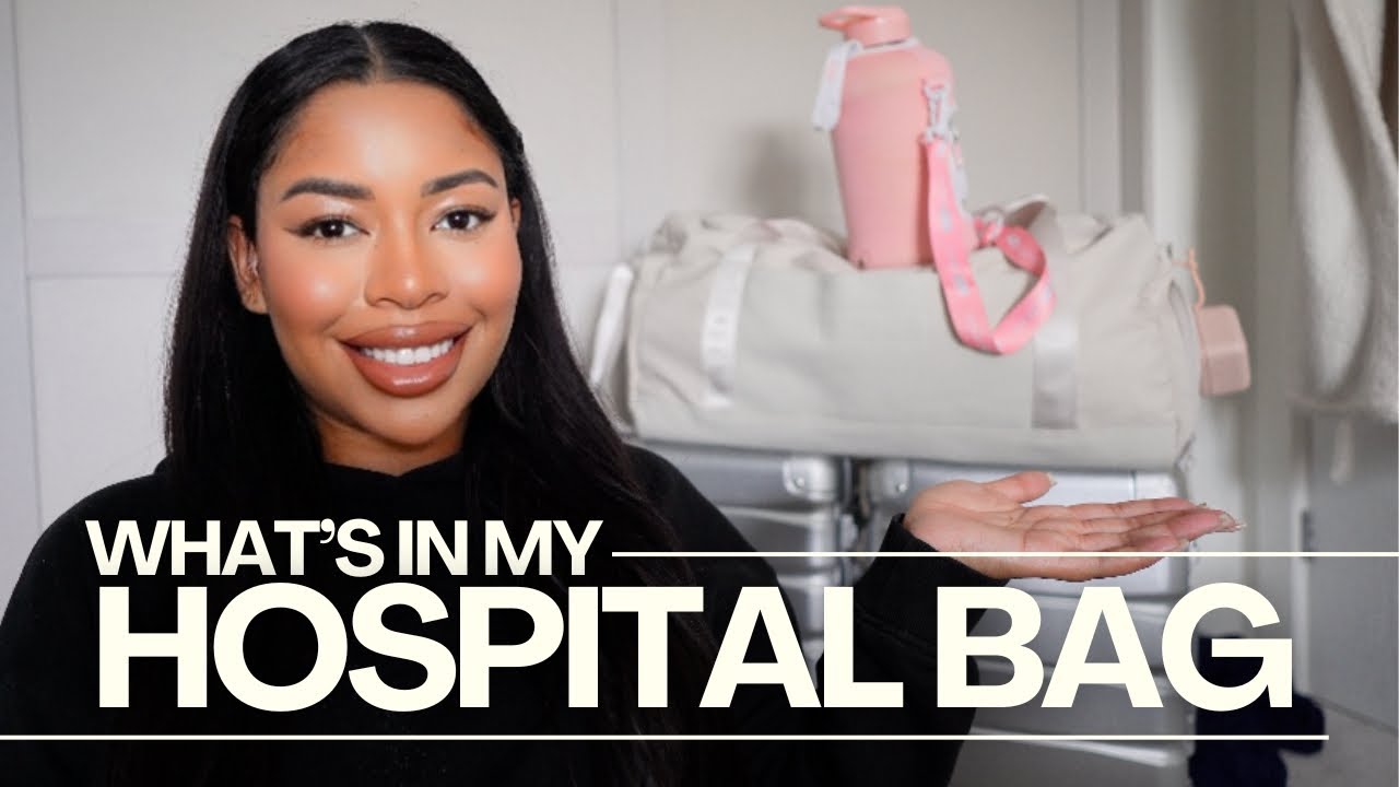 UK HOSPITAL BAG MUST-HAVES FOR LABOR & DELIVERY! | Chandler Alexis