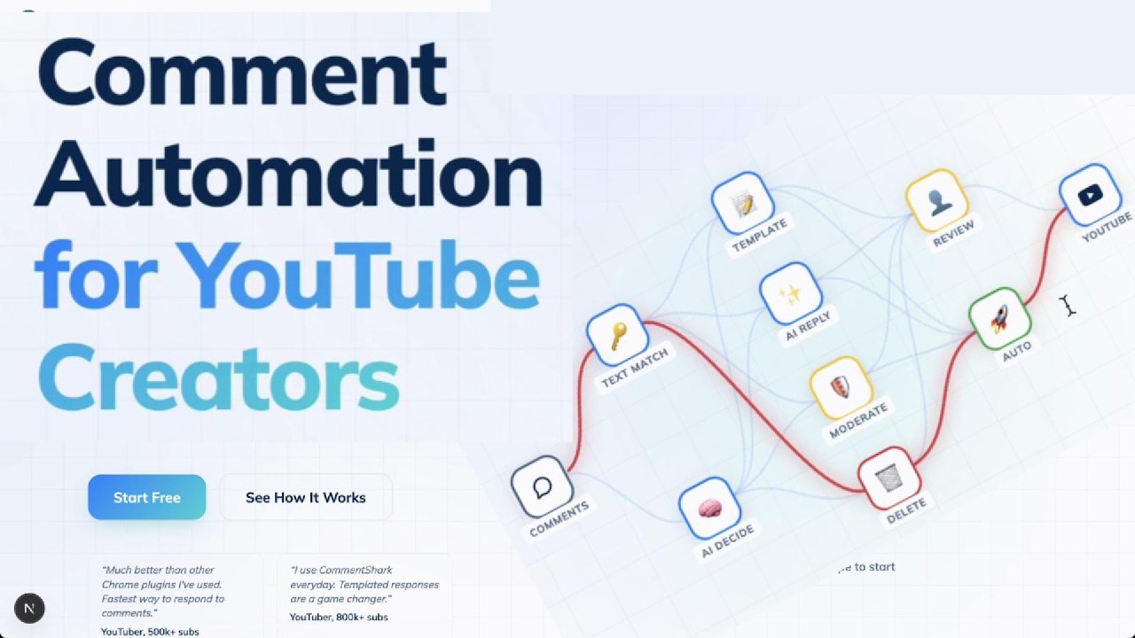 Automate Your YouTube Comments with AI or Text matching | Comment Shark Tutorial